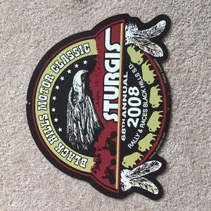 2008 Sturgis Rally Collectible Sign